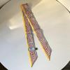 2024 Silk Twilly Scarf: Stylish Ribbon for Bag Handles & Hair