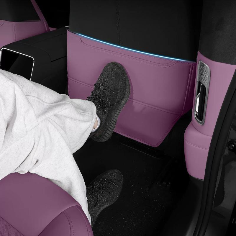 For Xiaomi SU7 YU7 Refreshed Rear Seat Back Anti-Kick Pad Wear Resistant Protector Cover Mat Car Interior Anti Dirty Accessories
