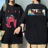 90s Action Sci-fi Anime Akira Double Sided Graphic Print Tshirt Unisex Women Fashion Streetwear Oversize Hip Hop Tees Short Sleeve