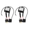2 LED Negative Converters, Polarity Negative Switch Harness Adapter for H4 Reverse Polarity Converter