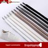Free Shipping: 6MM Double-Layer Elastic No-Tie Colorful Shoelaces (One Pair)