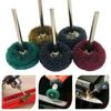 10pcs Abrasive Sanding Accessories Drill Abrasive Brush Polishing Wheel with 3mm Shank Nylon Buffing