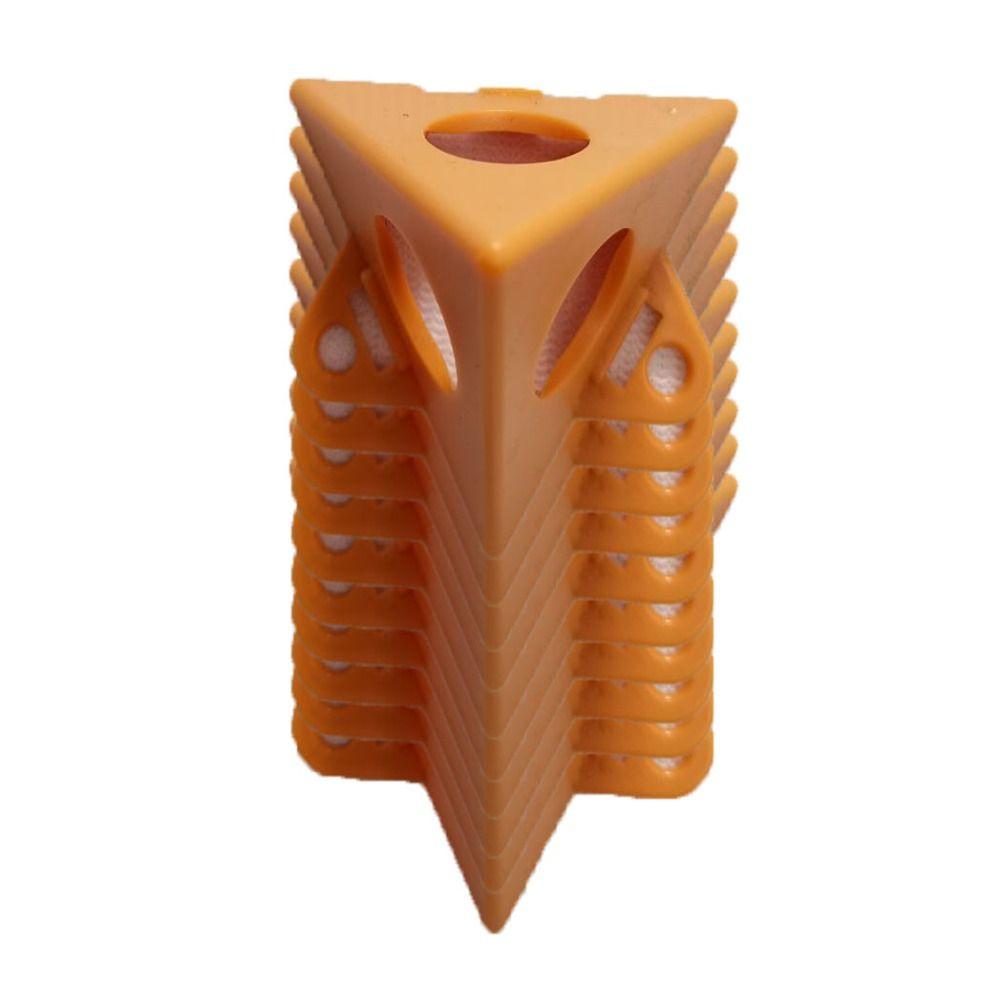 30 шт. Желтые/красные/оранжевые подставки в форме пирамиды Современные/модные подкладки для рисования на открытом воздухе