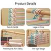 Convenient Multi-layer Towel Scarfs Racks Pants Rack Clothes Rack Trousers Hangers Storage Holders