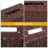 Hand Woven Storage Box Japanese Style Napkin Box Creative Rattan Woven Tissue Box  Home