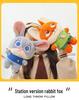 Плюшевая игрушка Crazy Animals Кролик и Лиса - Милые куклы Q-версии