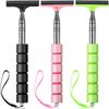 Car Rearview Mirror Wiper Portable Telescopic Auto Glass Squeegee Cleaner Car Mirror Wash Cleaning Brush Long Handle Glass Mist Cleaner