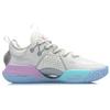 Li Ning All City 9 Youth Edition All City 9 Низкие Детские Баскетбольные Кроссовки Сахарная Вата ABAR051-1
