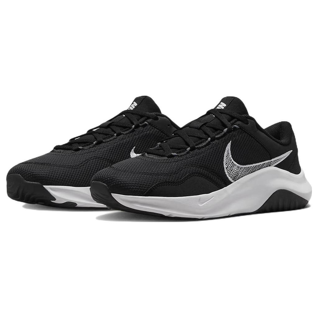 Nike Legend Essential 3 Next Nature Черно-Белые Мужские Кроссовки Железно-Серые DM1120-001