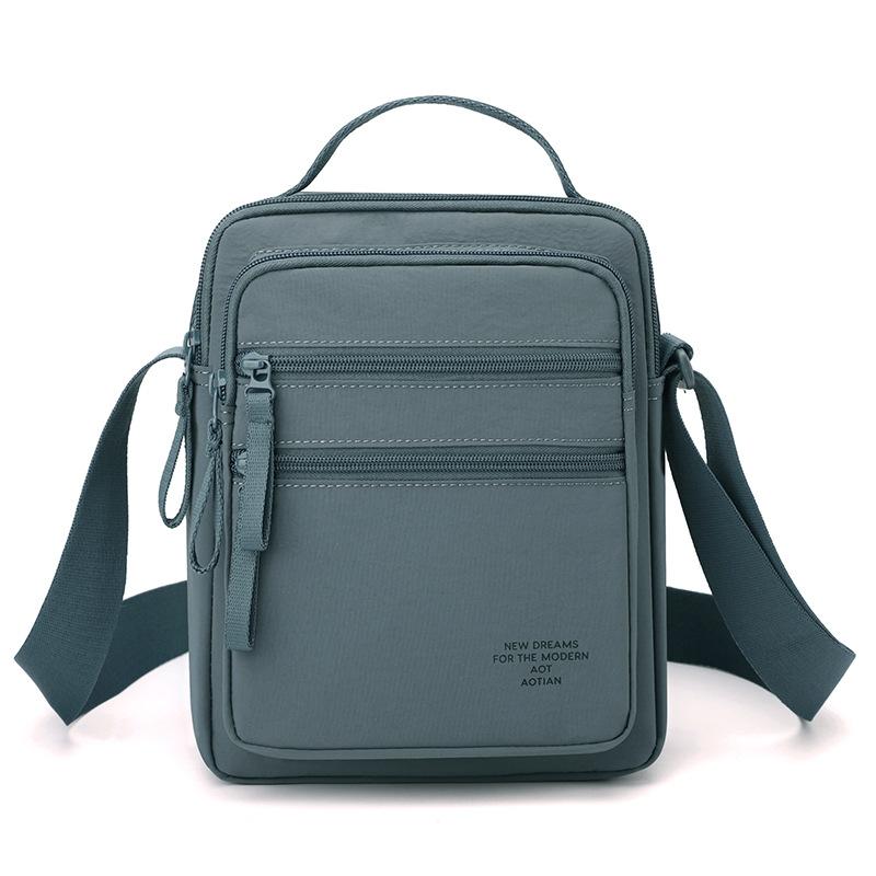 Мужская многосекционная наплечная сумка, уличная сумка