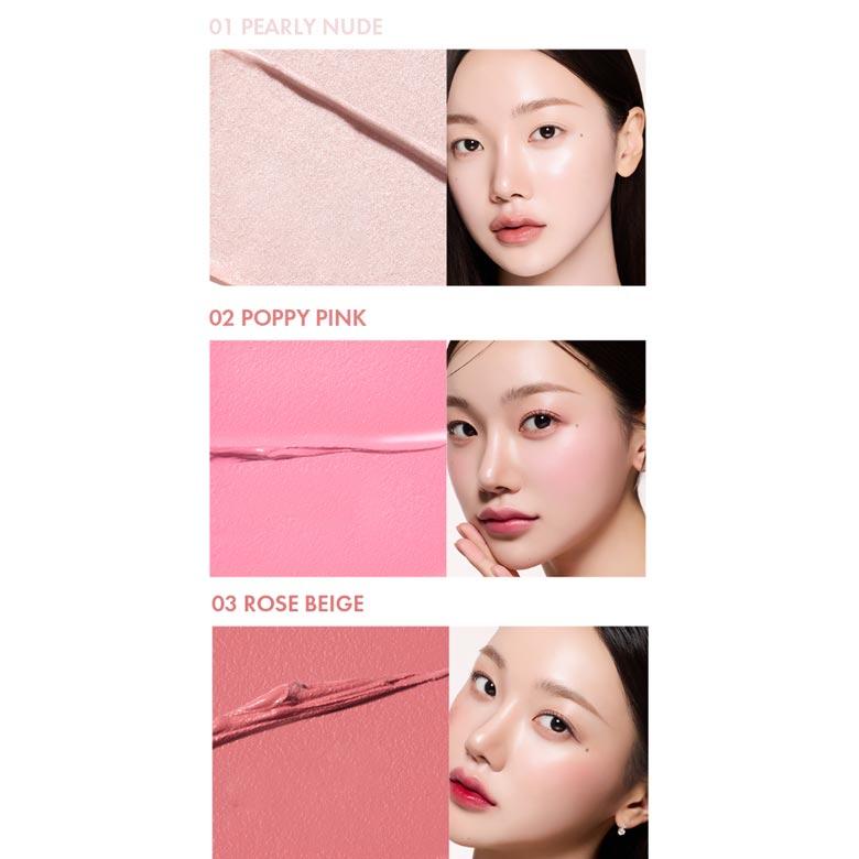 VIDIVICI Светящиеся румяна-стики 7 г