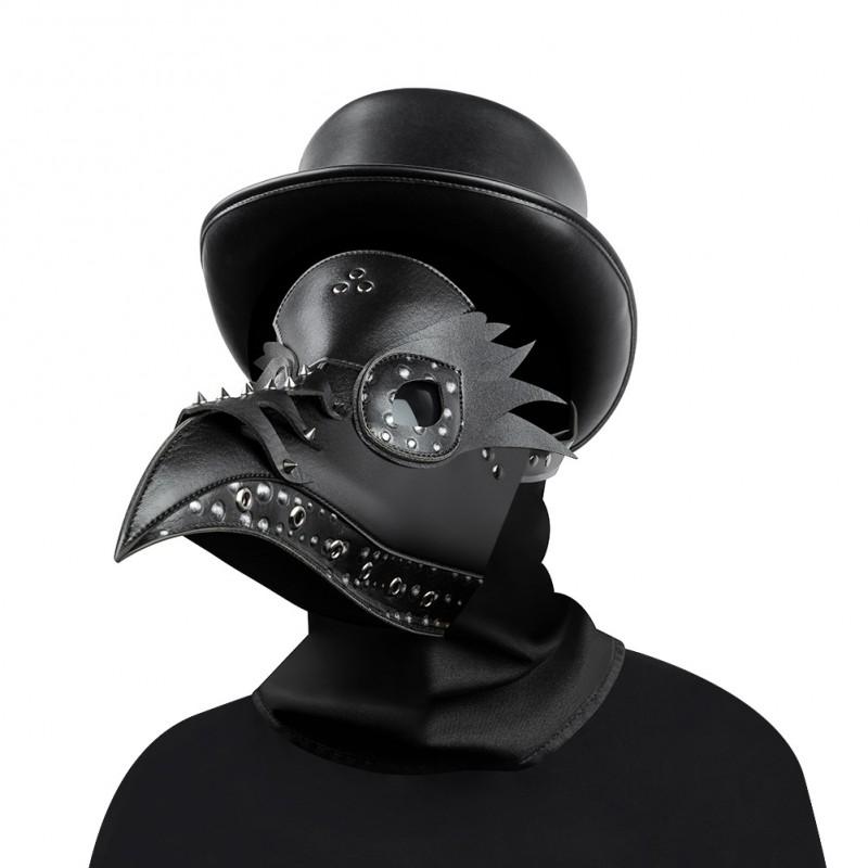 Plague Doctor Bird Mask Halloween Cosplay Party Costume Horror Prop