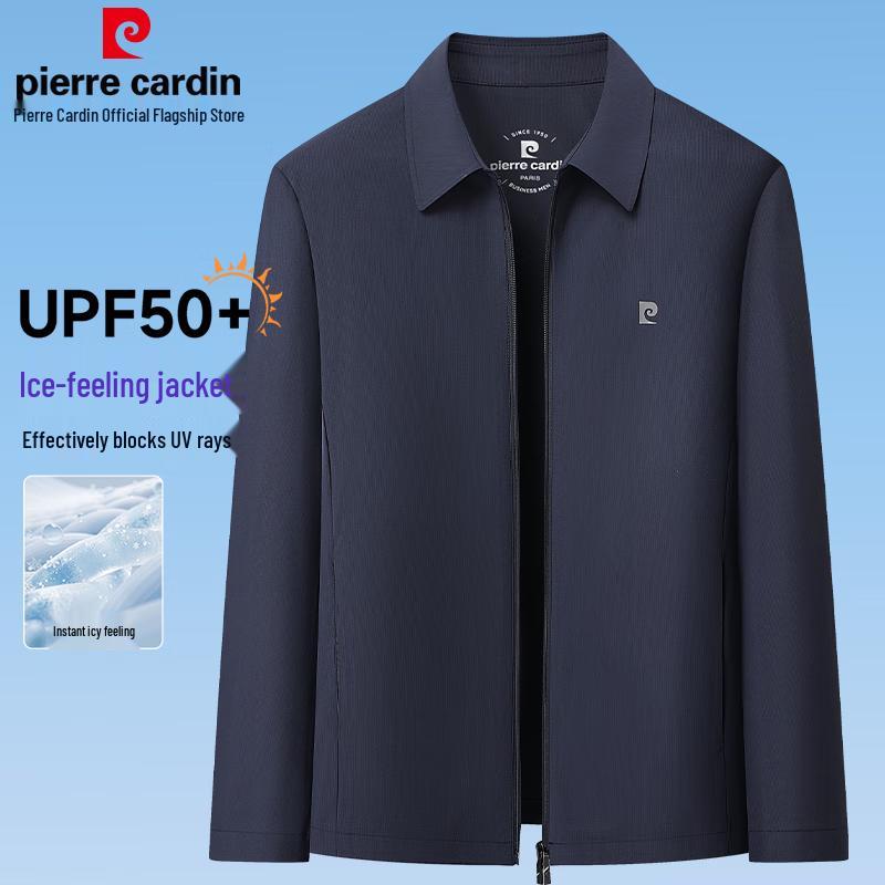 Pierre Cardin Мужская куртка из ледяного шелка с защитой от солнца UPF50+