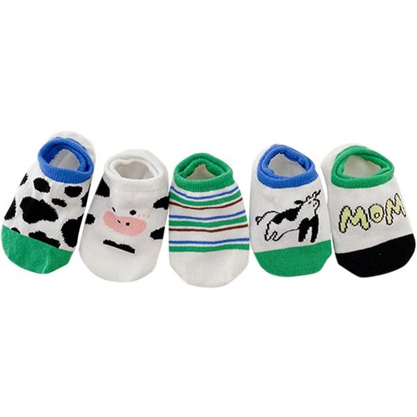Набор носков до щиколотки Joy Multi Infant Variety из 5 штук, корейские товары для детей