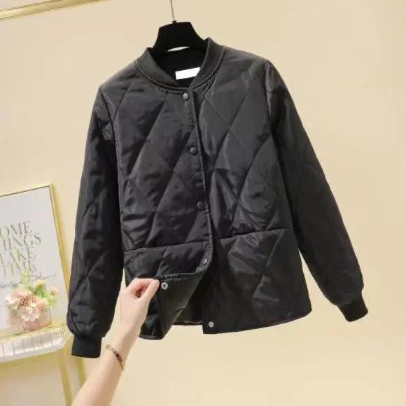 Women Autumn Winter Loose Casual Lightweight Jacket Padded Warm Jackets Female Overcoat