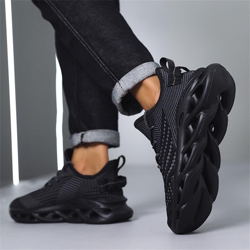 Fashion Breathable Sneakers Men Casual Lightweight Sports Shoes High Quality Shock-absorption Non-slip Outdoor Walking Running Shoes