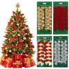 12 Pcs Bowknot Xmas Tree Ornament Bow Hanging Decoration