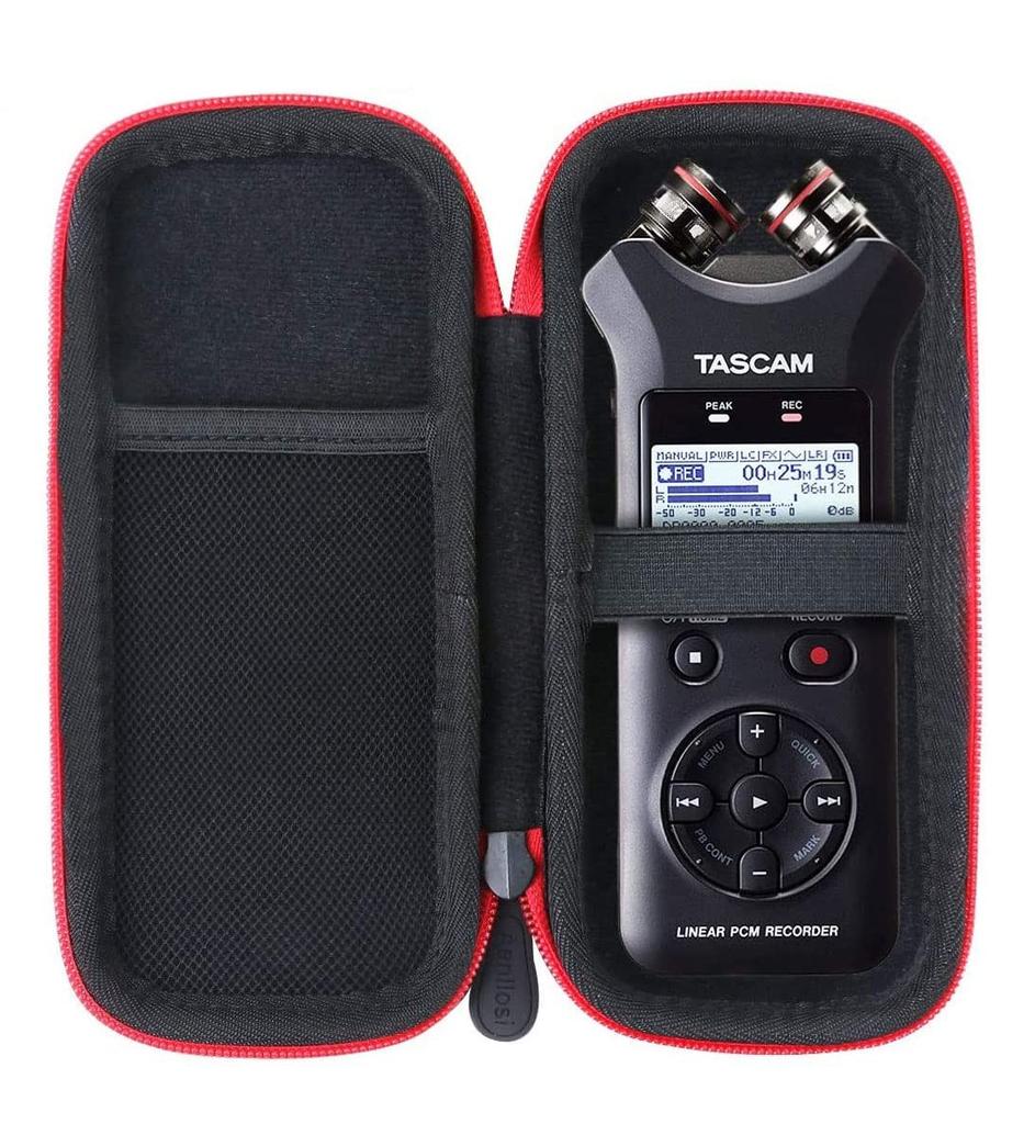 Dedicated Storage Compatible Product TASCAM II VER2 PCM Recorder Handy Recorder [Aenllosi Case] DR-07X/DR-07MK (case Only)