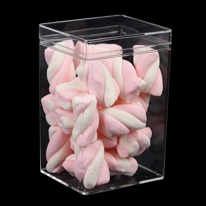 Прямоугольная пластиковая коробка, печенье, конфеты, кукла, подарочная упаковка, прозрачная коробка