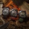 Casio Серия PRO TREK-Дисковый двойной дисплей-Солнечная батарея-Для улицы, городского леса, спорта-Солнечно-кварцевый механизм-Ремешок из смолы-Японские и корейские часы PRW-6900Y-1PR