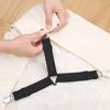 Adjustable Elastic Suspenders Gripper Bed Sheet Belt Fixator Sofa Covers Holder Blanket Mattress Straps Clip