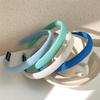 Korean Solid Color Sponge Headband for Women Simple Fashion Temperament Headband Girls Headwear Hair Accessories