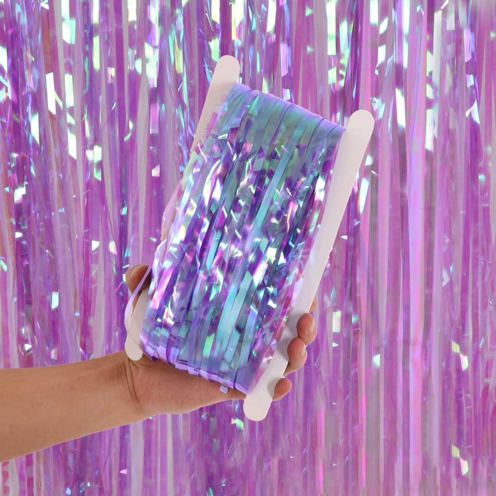 Радужная занавеска от дождя с яркими прозрачными блестками для детского дня рождения, свадьбы, фото фон, настенная вечерние занавеска, декор