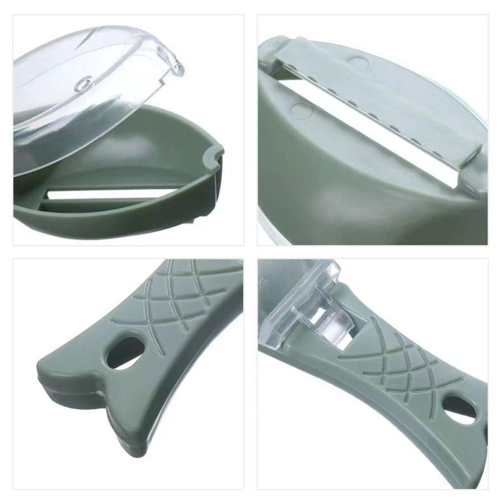 4 шт. Бытовая скребок для рыбьей чешуи Ручные инструменты Терка для рыбьей чешуи Новая строгалка для чистки рыбы