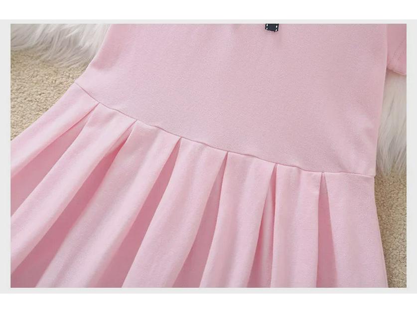 Летние платья принцессы в стиле колледжа для девочек - модные детские юбки в уличном стиле