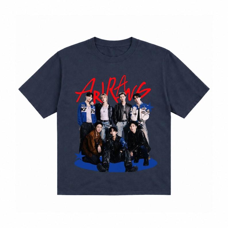 Summer Hot Sale Custom Tee for Kpop Idol World Tour Concert Gift for ARMY Suga Jungkook V Taehyung Jimin Jin RM J-hop T Shirt Unisex Hip Hop T-shirt