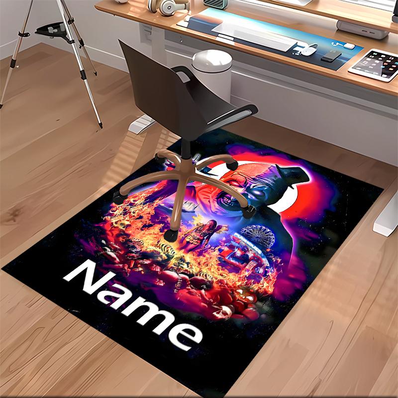 Custom personalization Terrifier Print Area Rug - Soft, Washable Non-Slip Indoor Mat,Living Room,Home&Office Decorative Rug