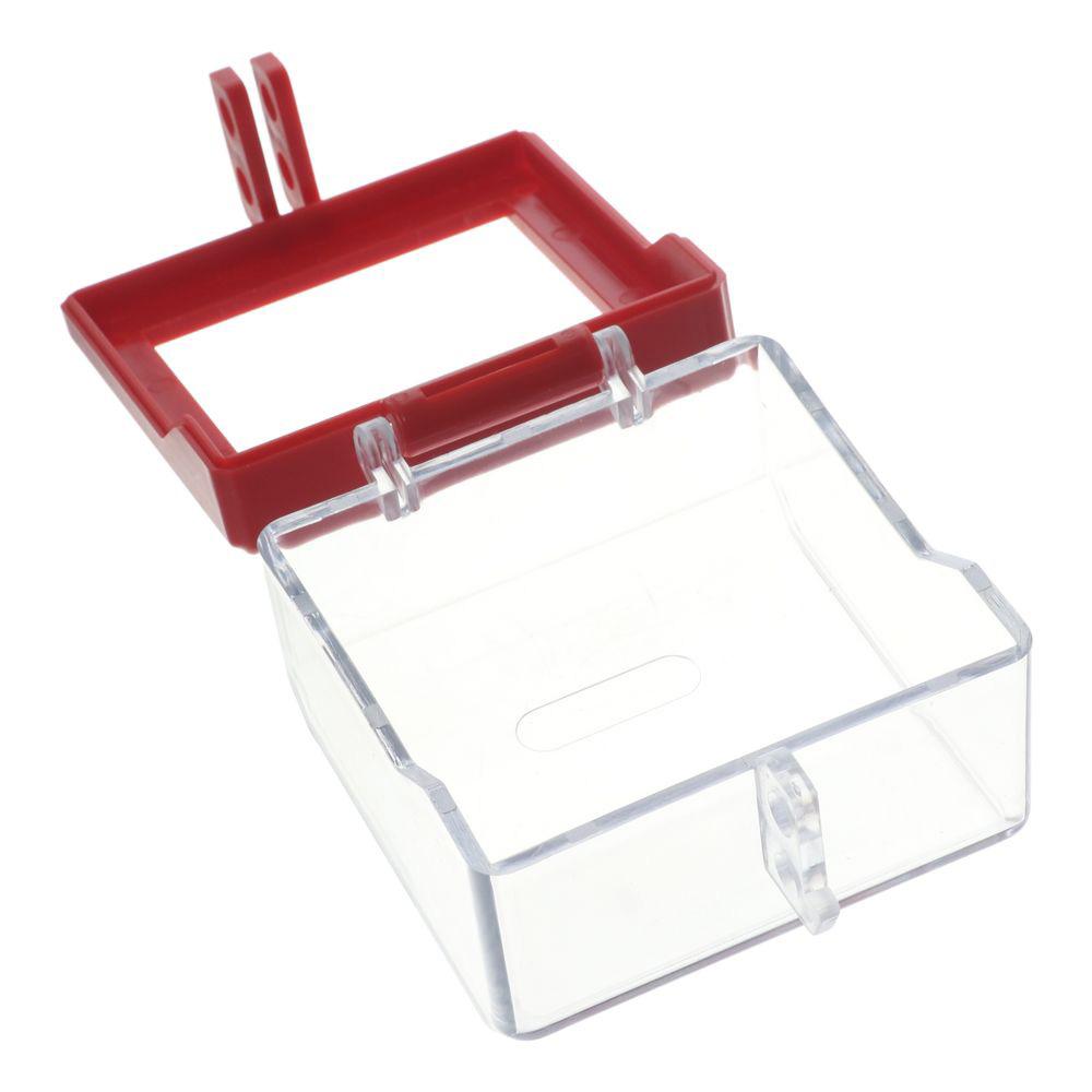 Transparent Transparent Push Start Button Cover Red Power Wall Switch Lock Cover Worker