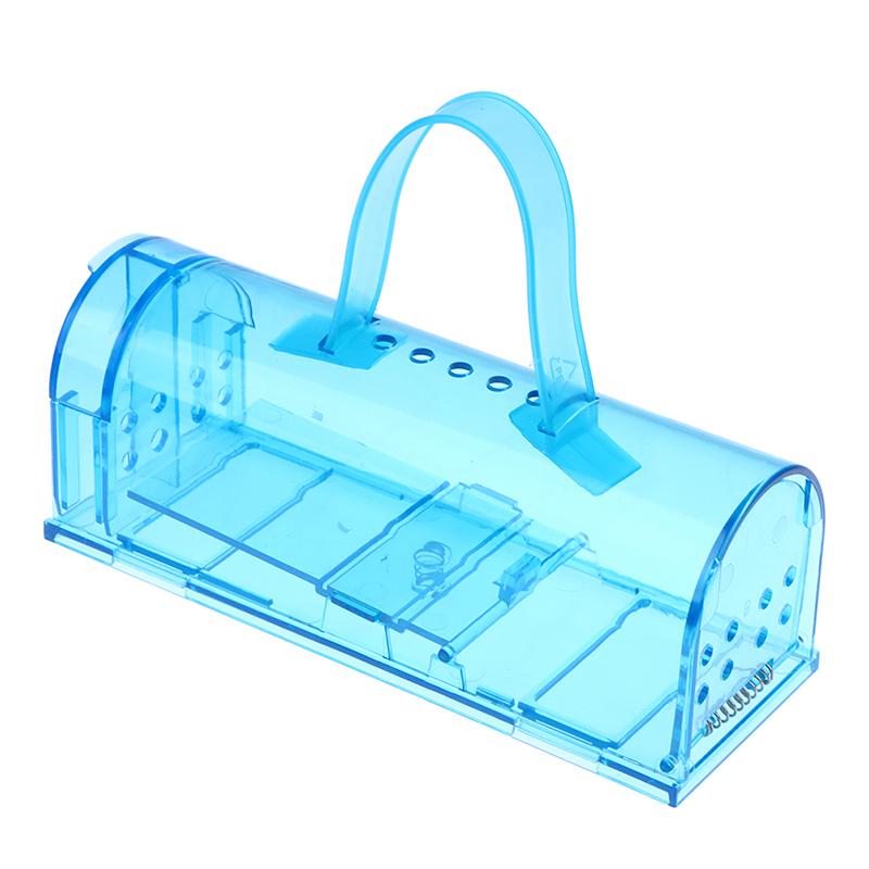 Умная самоблокирующаяся ловушка для мышей, безопасная, прочная, прозрачная бытовая ловушка для мышей