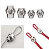Egg Shape Rope Simple Grip Stainless Steel Bolt Clip Wire Rope Clamp Caliper Rigging Thimbles