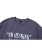 CPGN STUDIO Heading Cat Short Sleeve T-Shirt Violet