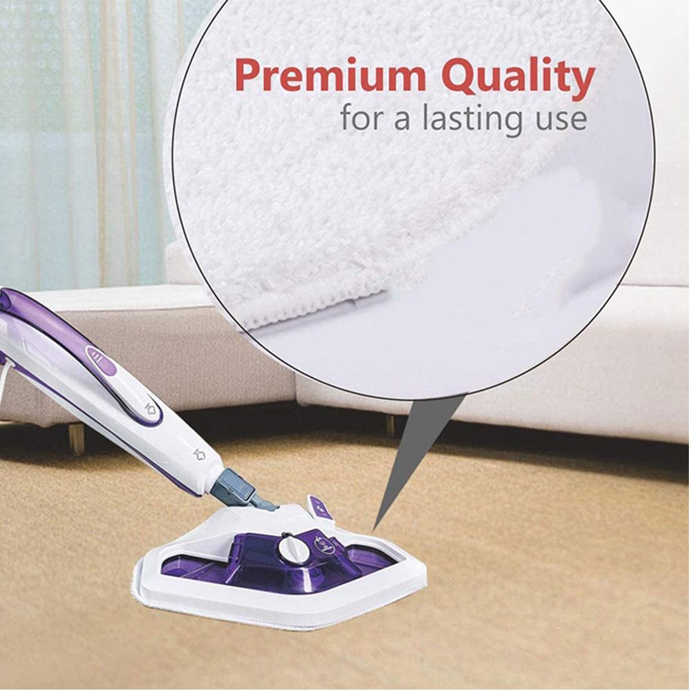 Applicable To Washable Mop Cloth For Polti Kit Vaporetto PAEU0332 Steam Vacuum Cleaner Microfibre Mop Cloth Replacement Parts
