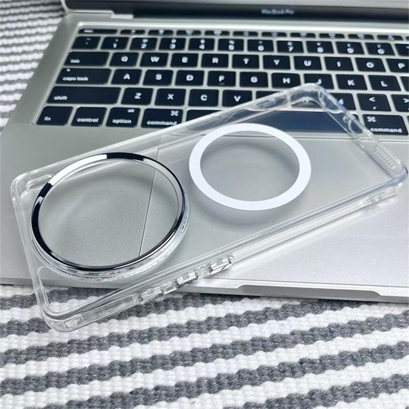 Magnetic Case For Vivo X200 Ultra X 200 Pro Mini X100 X100Pro 5G For MagSafe Transparent Cover Protect Shell Shockproof Bumper
