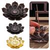 Line Incense Plate Home Decor Joss-stick Inserted Incense Holder Buddhism Lotus Incense Burner