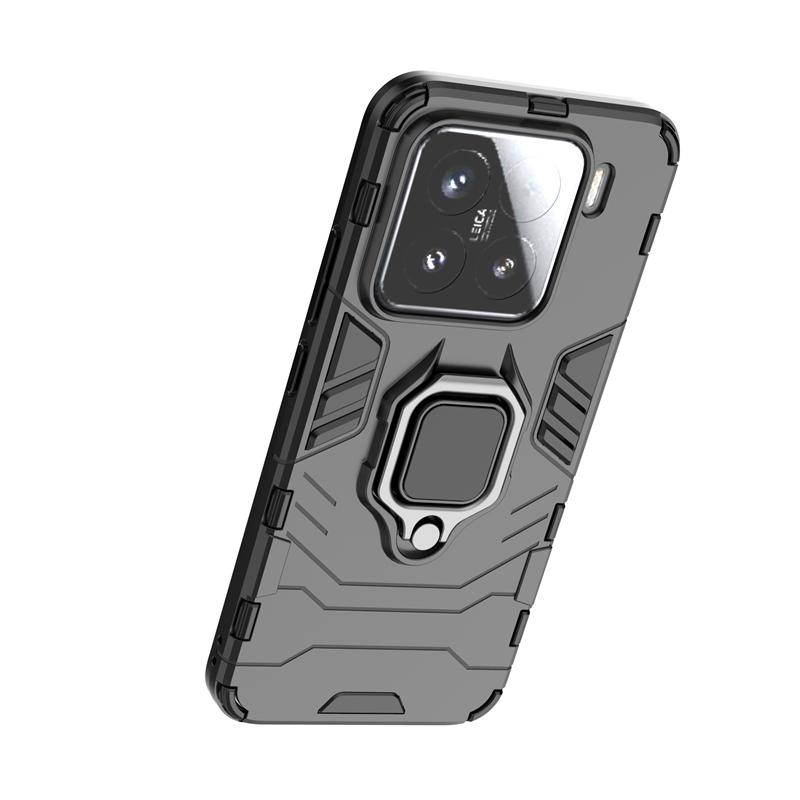 Armor Shockproof Coque For Xiaomi 15 Pro / Xiaomi 15 5G Magnetic Ring Stand Holder Cover For Mi15 15Pro Phone Case