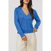 Women's Soft Cropped Cardigan Casual Lightweight Shrug Sweater Tops