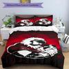 3pcs Duvet Cover Set (1*Duvet Cover + 2*Pillowcase, Without Core), Manly Warringah Sea Eagles Print Bedding Set, Bedroom Decor, All‑Season, Birthday G