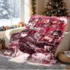 Genshin Impact Pattern Blanket for Home Decoration, Bed, Sofa, Car Travel, Camping, Suitable for All Seasons, Birthday Christmas Gift