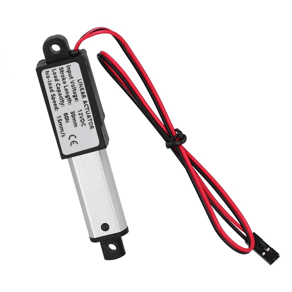 Мини электрический линейный привод водонепроницаемый микро малый ход DC12V 30 мм для робота DIYForce