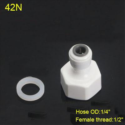 Трубка шланга 1/4" 3/8" НЗ 1/4" 1/2" 3/4" 1/8" Пластиковая трубка Быстроразъемные соединения Фитинги для разъема воды RO Система обратного осмоса