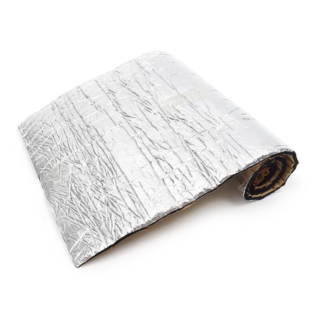 Автомобильный теплозвукоизоляционный коврик толщиной 10 мм размер 100x40 см 2шт / комплект