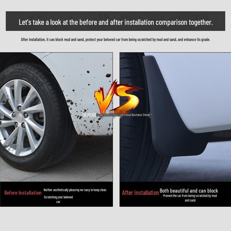 Совместимое крыло Galaxy L7 Брызговик для Geely Galaxy L7 Модель 2025 года