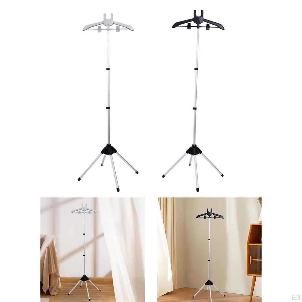 Набор подставки и вешалки для парового утюга с телескопическим металлическим стержнем, складная гладильная доска, устойчивая четверка