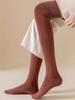 Женские Новые Зимние Теплые Длинные Носки Толстые Термо Гольфы до Колена Выше Колена Дышащие Харадзюку Jk Длинные Гольфы Выше Колена до Икры