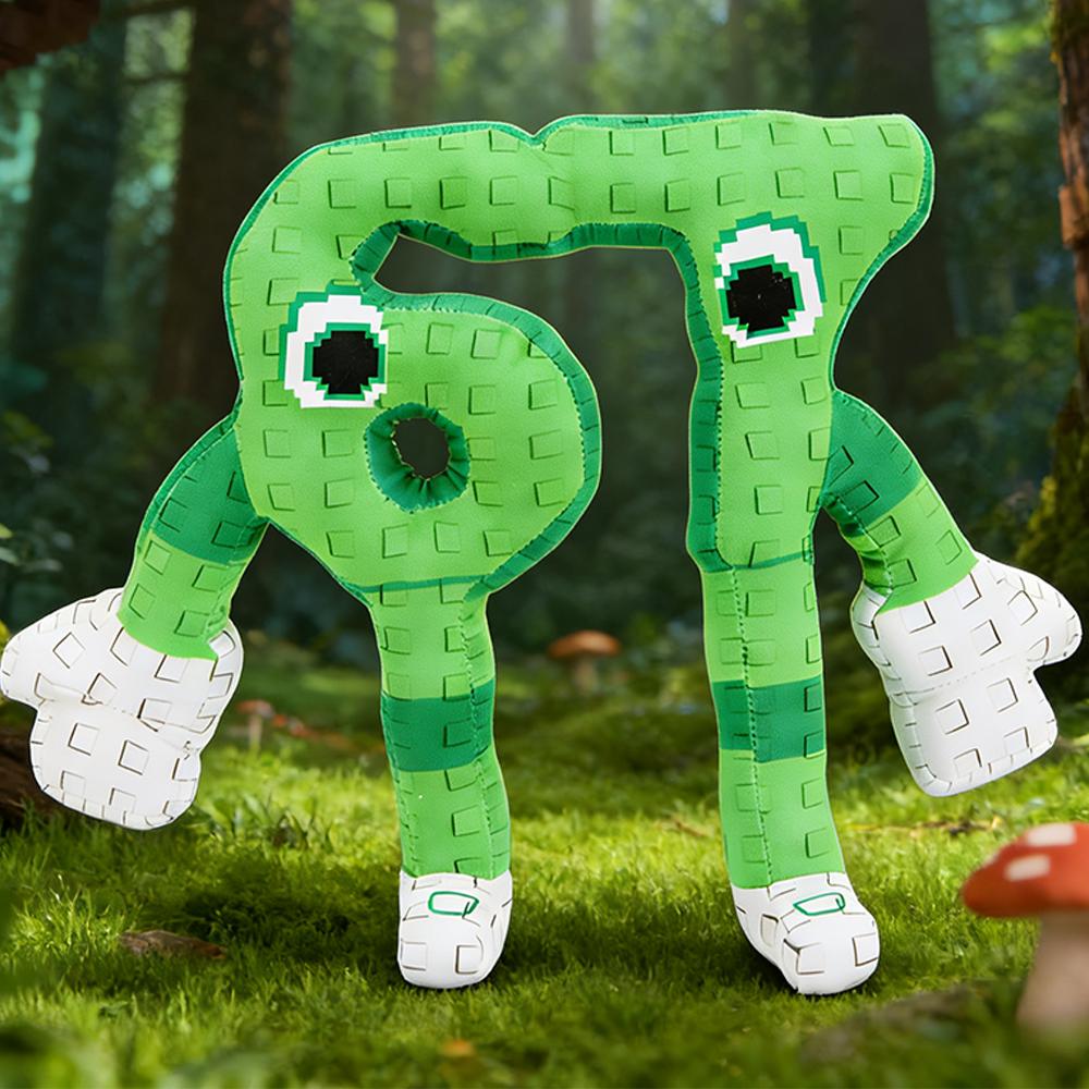24 см STEAL A BRAINROT Зеленый №67 Плюшевая игрушка Милые куклы для дома Игра Окружение Зеленый №67 Игрушки Мягкие игрушки для детей Подарки на день рождения