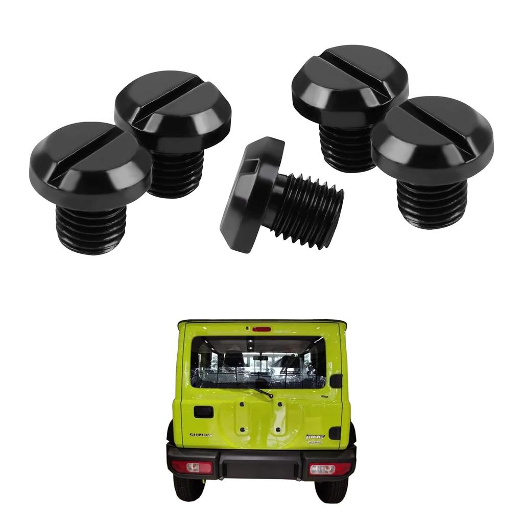 YFFSFDC Jimny Back Door Bolts M10 X 1.25 Positive Screw Jimny Cosmetic Bolts Spare